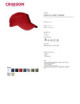 2Army/Ranger-Mütze, dunkelrot, Crimson Cut