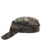 Purpurrot geschnittene ARMY/RANGER-Baseballkappe DARK CAMO mit eigener Stickerei