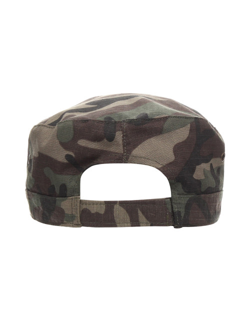 Crimson cut cap ARMY/RANGER DARK CAMO with custom embroidery
