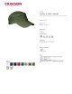 Cap army/ranger khaki Crimson Cut