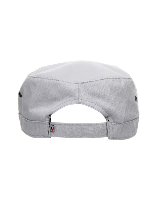 Karminrot geschnittene ARMY/RANGER-Baseballkappe HELLGRAU mit Logo und Aufdruck