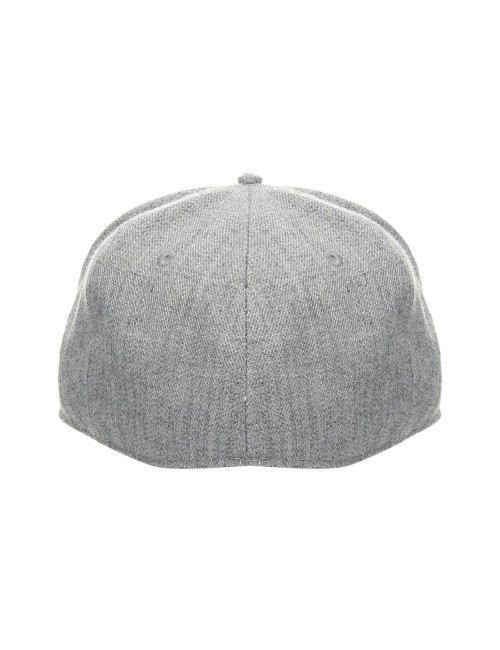 Herren-Rap-Cap hellgrau meliert/kornblumenblau Promostars/Crimson CUT