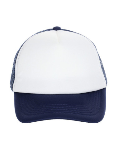 Netz-Baseballkappe marineblau/weiß Promostars
