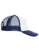 Promostars Baseballkappe NET NAVY BLUE/WHITE mit Logodruck und Stickerei