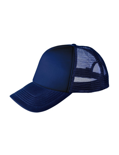 Promostars Baseballkappe NET NAVY BLUE/NAVY BLUE Transferstickerei