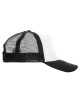 Promostars Baseballkappe NET BLACK/WHITE mit Logo-Stickerei