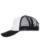 Promostars Baseballkappe NET BLACK/WHITE mit Logo-Stickerei