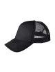 Promostars cap NET BLACK/BLACK logo print embroidery