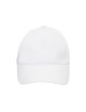 Geffer Baseballkappe 300 WHITE mit Aufdruck und gesticktem Logo