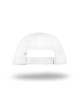 Geffer Baseballkappe 300 WHITE mit Aufdruck und gesticktem Logo