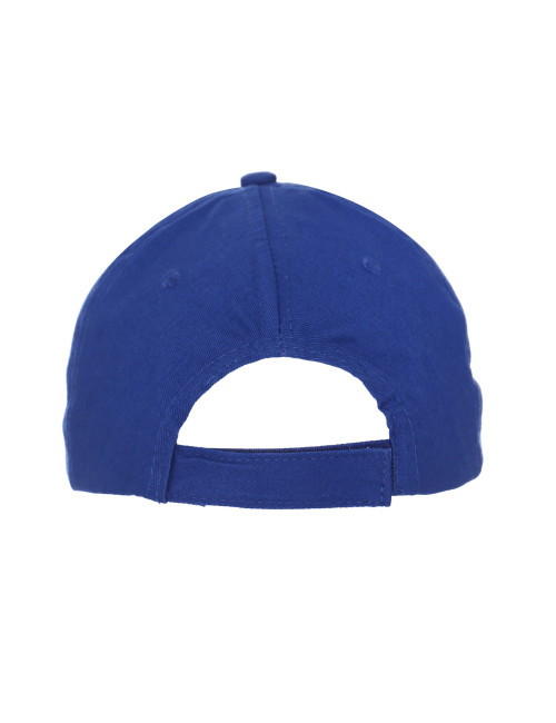 Geffer cap 300 cornflower under embroidery logo print