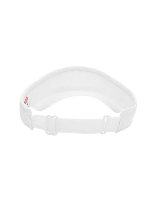 Daszek męski sunvisor biały Promostars