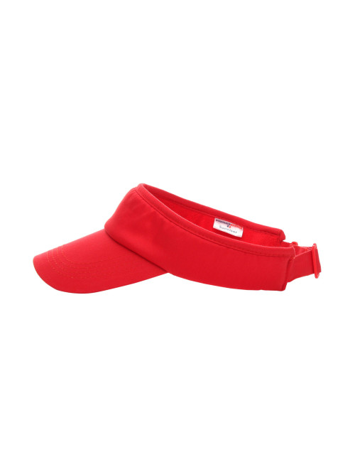 Daszek męski sunvisor czerwony Promostars