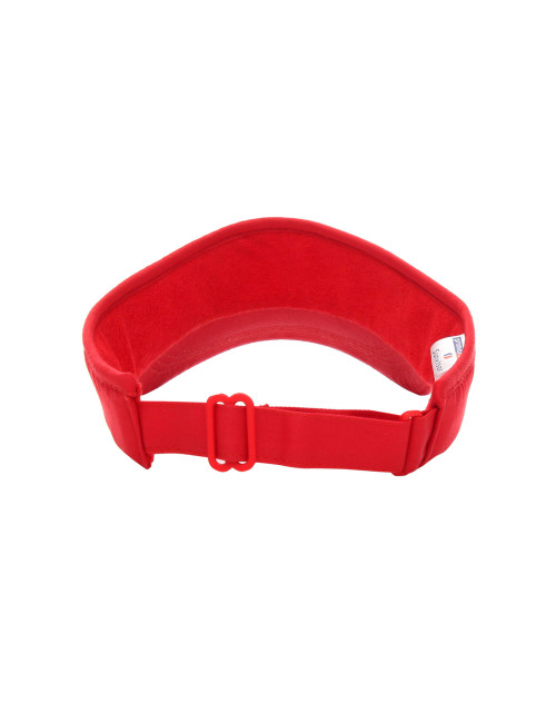 Daszek męski sunvisor czerwony Promostars