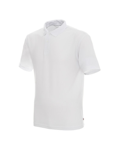 Promostars POLO Herren COOL WHITE Stickdruck, Siebdruck, Logoübertragung