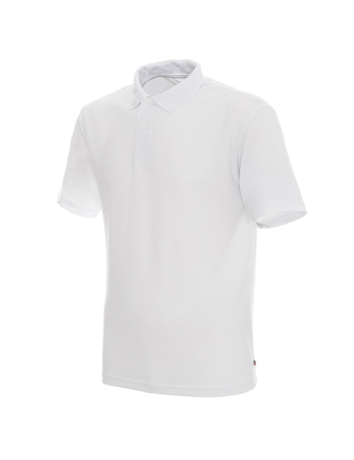 Promostars POLO Herren COOL WHITE Stickdruck, Siebdruck, Logoübertragung