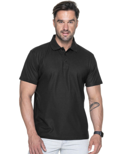 Standard-Poloshirt für Herren in Schwarz von Promostars