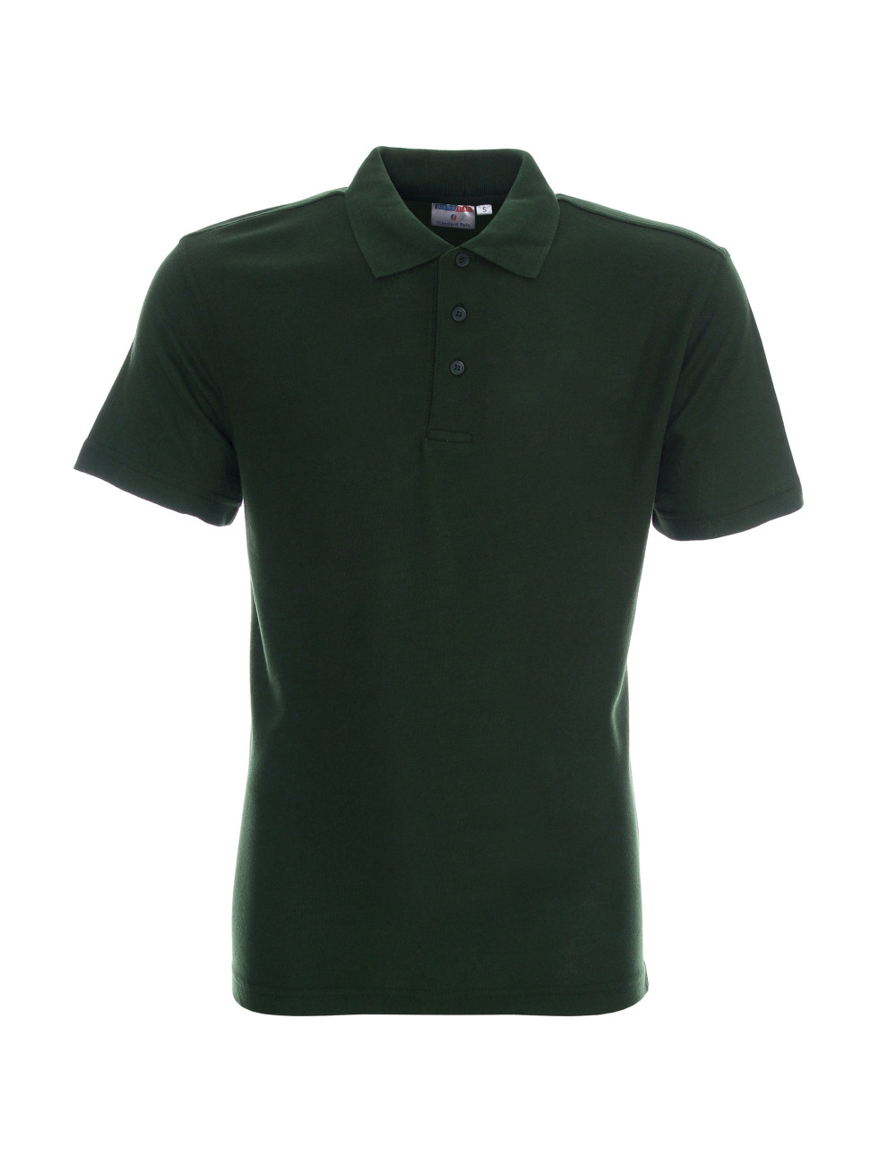 Flaschengrünes Standard-Poloshirt für Herren von Promostars