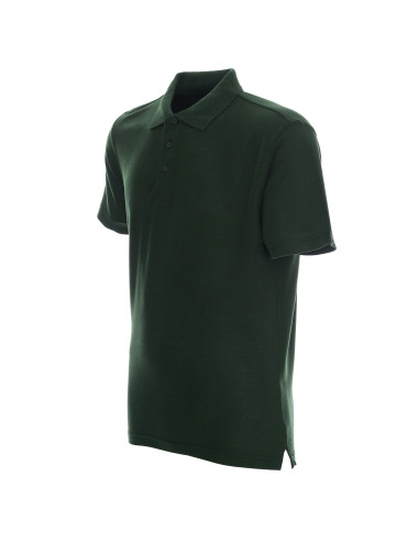 Promostars Men`s POLO STANDARD BOTTLE GREEN print embroidery silkscreen