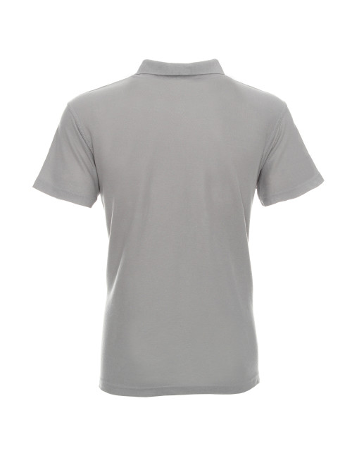 Promostars POLO Herren STANDARD HELLGRAU Aufdruck, Siebdruck, Logo, Stickerei