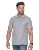 Promostars POLO men`s STANDARD LIGHT GRAY print silkscreen logo embroidery