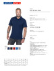 Promostars POLO Herren POLO HEAVY NAVY BLUE Druck, Siebdruck, Logodruck