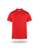 Promostars POLO Men`s POLO HEAVY RED embroidery screen printing logo