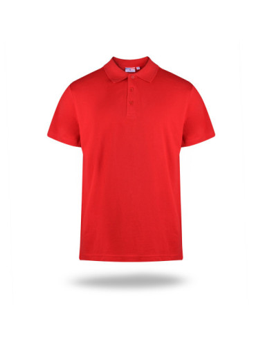 Herren-Poloshirt in schwerem Rot von Promostars