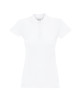 Promostars POLO Women`s LADIES` HEAVY WHITE Embroidery Printing Logo Screen Printing