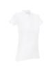 Promostars POLO Damen LADIES` HEAVY WHITE Stickerei-Logo-Druck Siebdruck