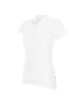 Promostars POLO Women`s LADIES` HEAVY WHITE Embroidery Printing Logo Screen Printing