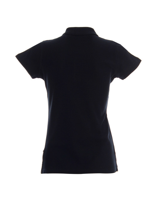 Promostars POLO Damen LADIES` HEAVY NAVY BLUE Stickerei, Siebdruck