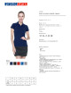 Promostars POLO Women`s LADIES` HEAVY NAVY embroidery silkscreen print