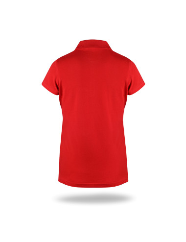 Promostars POLO Women`s LADIES` HEAVY RED embroidery screen printing