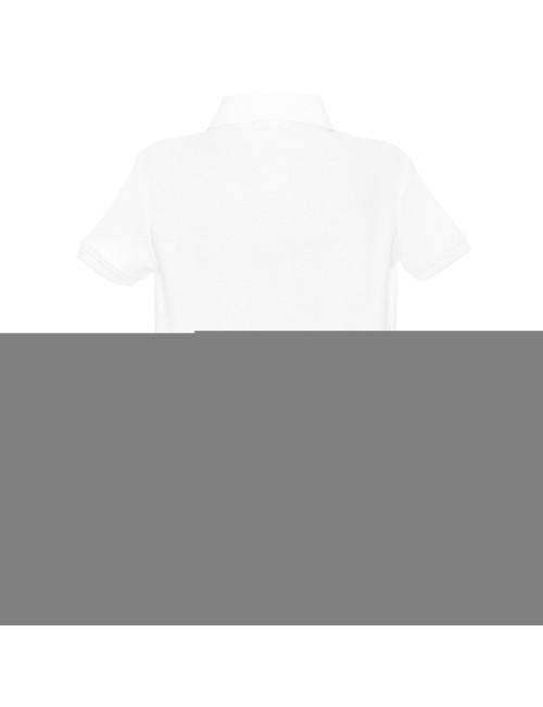 Promostars POLO Children`s KID WHITE logo embroidery screen printing