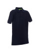 Promostars POLO Kinder KID NAVY BLUE Stickerei DTF-Druck, Siebdruck-Logo