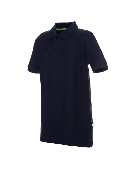 Promostars POLO Children`s KID NAVY embroidery print DTF silkscreen logo