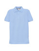 Promostars POLO Kinder KID BLAU Siebdrucklogo DTG-Druck