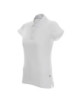 2Damen-Poloshirt aus Baumwolle in Weiß von Promostars