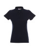 Promostars POLO Damska LADIES' COTTON GRANATOWY haft sitodruk logo
