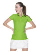 2Damen-Poloshirt aus Baumwolle, hellgrün, Promostars