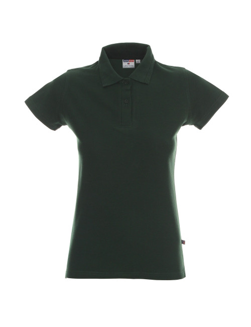 Promostars POLO Damska LADIES' COTTON ZIELONY BUTELKOWY haft nadruk