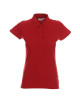 Promostars POLO Women`s LADIES` COTTON RED embroidery silkscreen logo
