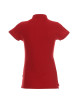 Promostars POLO Damska LADIES' COTTON CZERWONY haft sitodruk logo
