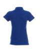 2Damen-Poloshirt aus Baumwolle in Kornblumenblau von Promostars