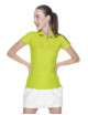 2Damen-Poloshirt aus Baumwolle, Limette Promostars