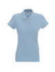 Promostars POLO Damska LADIES' COTTON BŁĘKITNY haft sitodruk logo