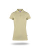 Promostars POLO Women`s LADIES` COTTON BEIGE LATTE embroidery silkscreen logo