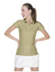 2Damen-Poloshirt aus Baumwolle in Beige von Latte Promostars
