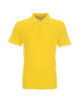 2Herren-Poloshirt aus gelber Baumwolle von Promostars